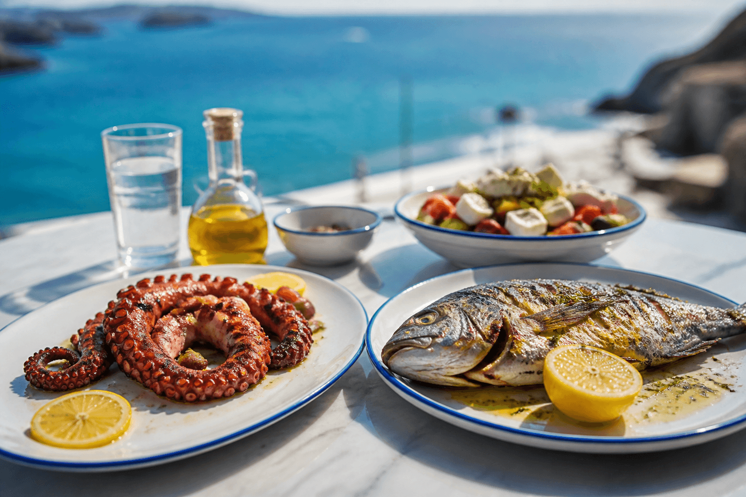 Seafood restaurants in Greece