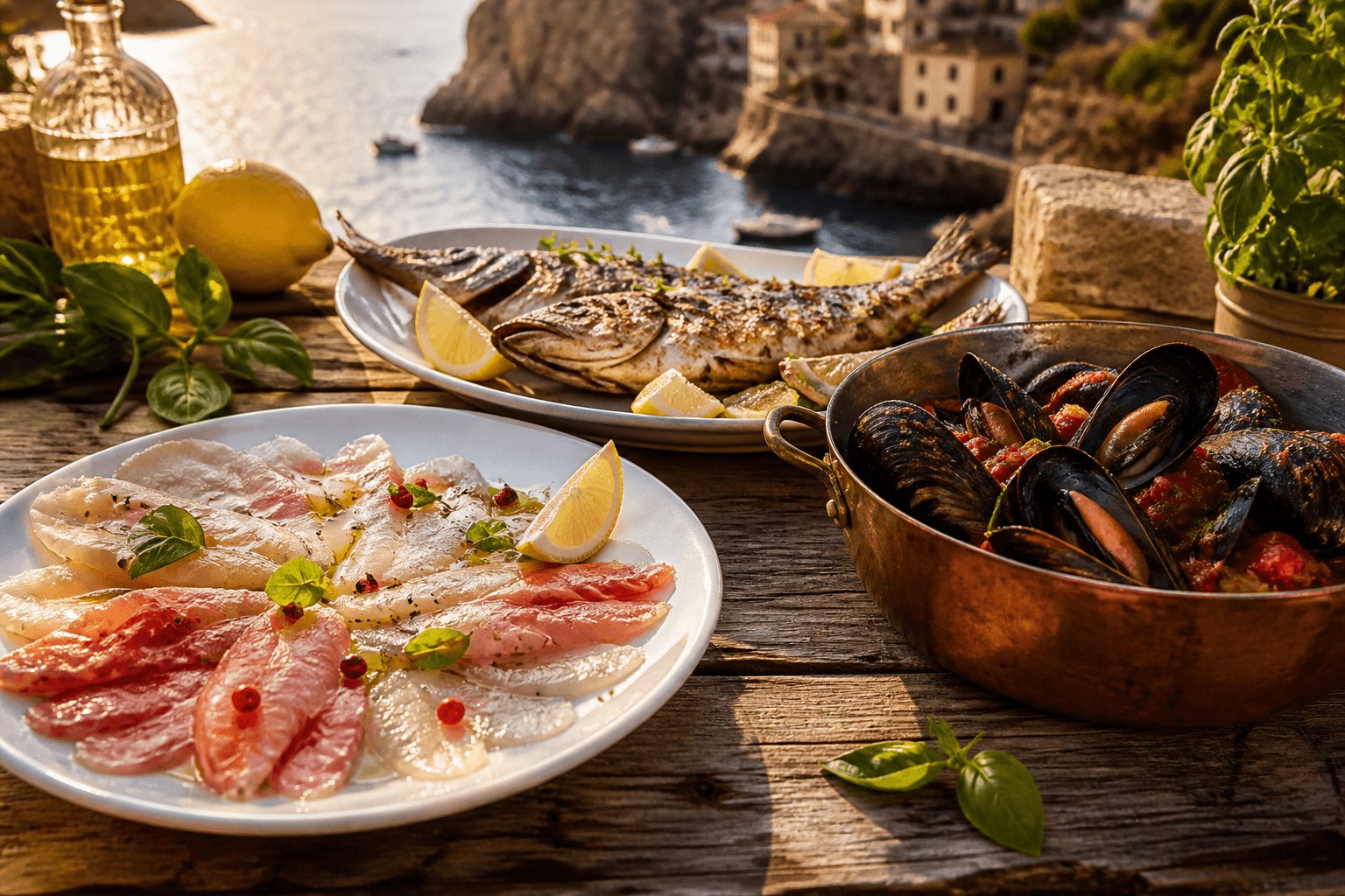 Seafood restaurants in Italy