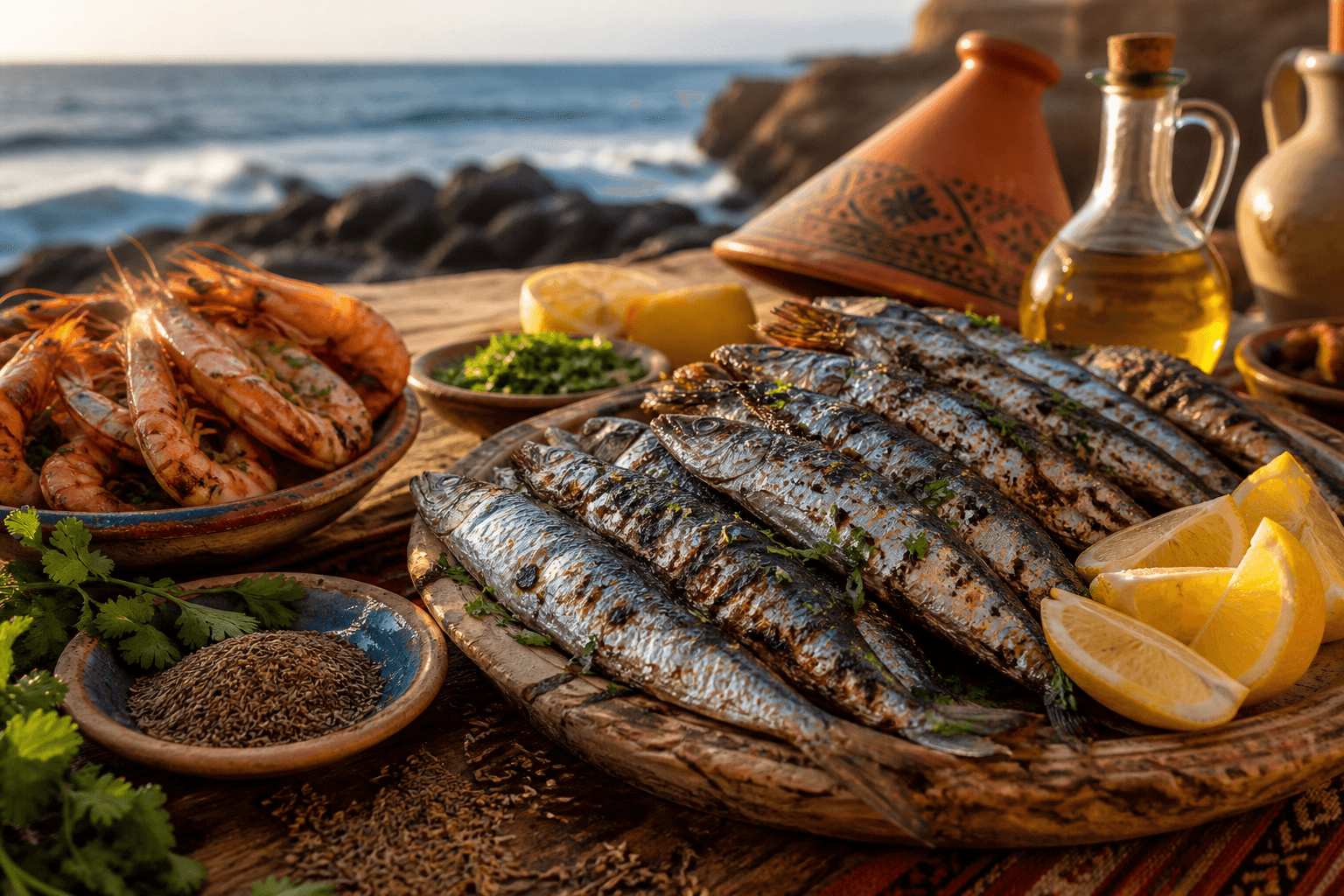 Seafood restaurants in Morocco