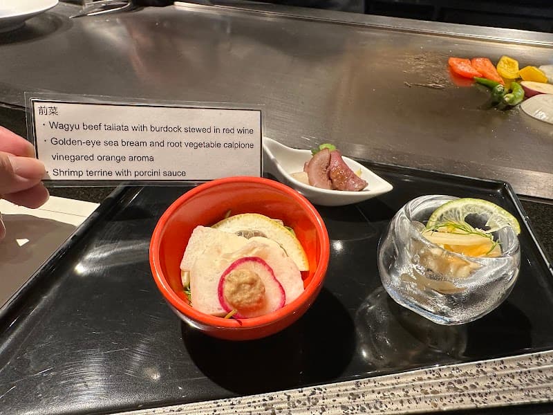 Kobebeef Teppanyaki RIO Osaka Mido-suji